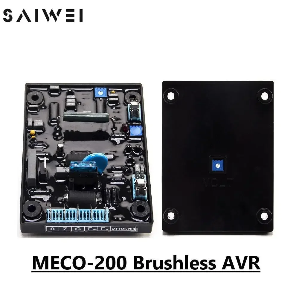 Новый дизельный генератор MECO-200 AVR автоматическая плата напряжения