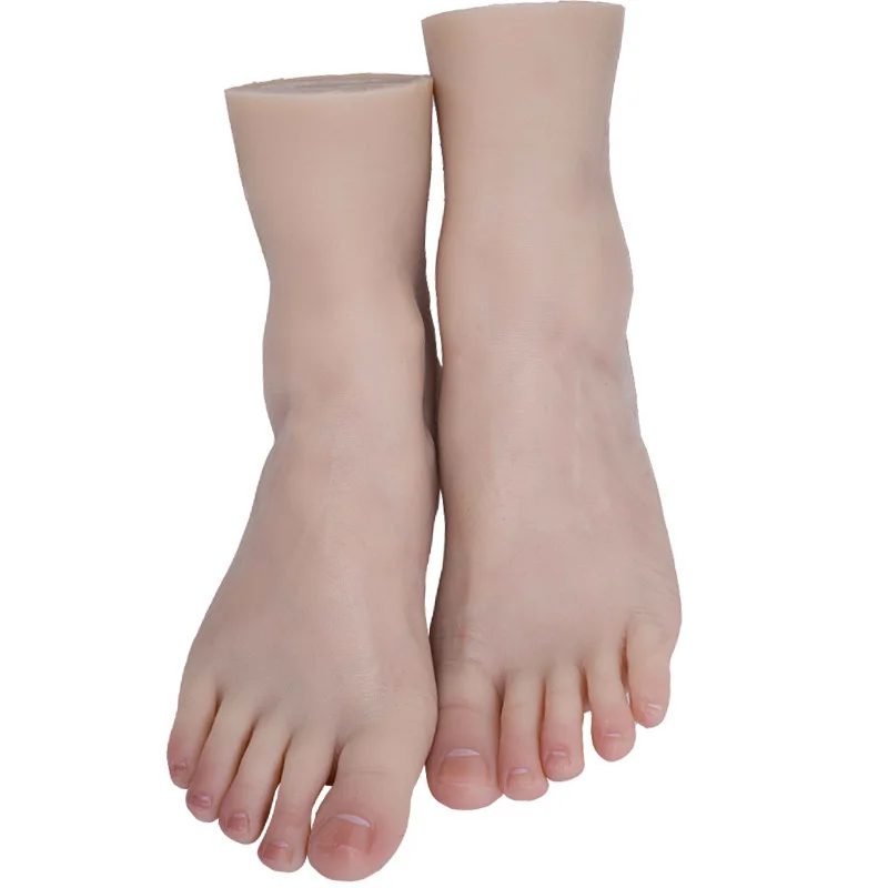 

Пикантная модель для хранения ногтей, реквизит для фотосъемки для взрослых и женщин, Фетиш-моделирование ног, жидкий Платиновый силикон, кр...