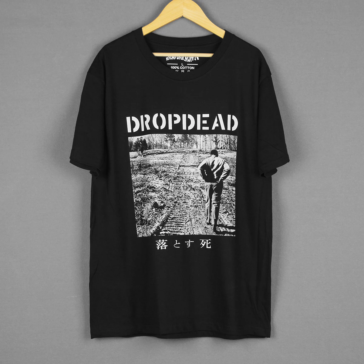 Футболка Dropdead Hardcore Punk Powerviolence Band Siege Deep Wound Crossed Out Spazz Хлопковые черные мужские