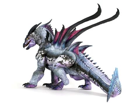 Bandai Cyber Animal Age A Wave Technology Clan Dragon Action Doll