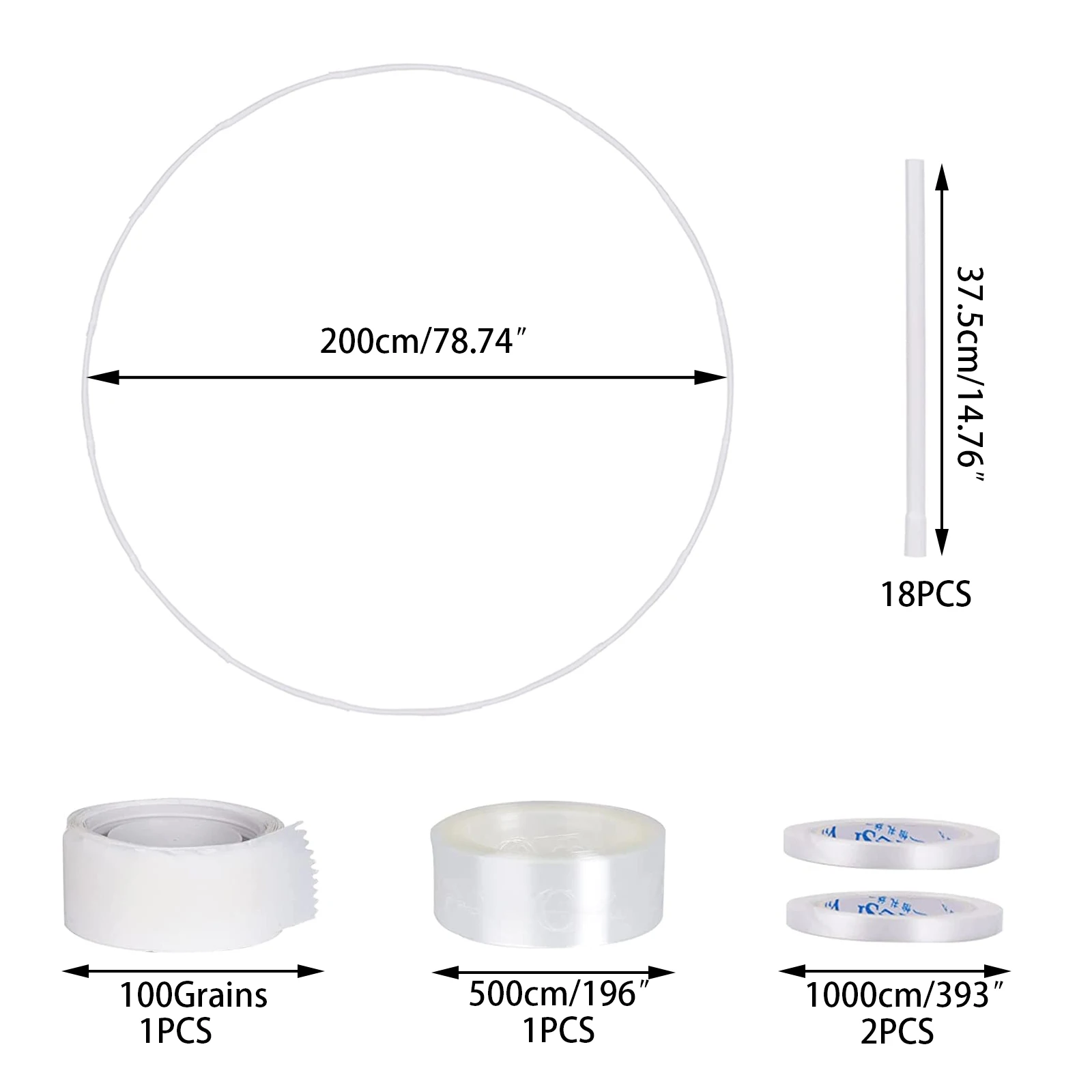 

Balloons Stand Balloon Column Stand With Tape Ring For Wedding Decoration Bow Of 200 CM Balloon Circle Wreath Arch Holder Stand