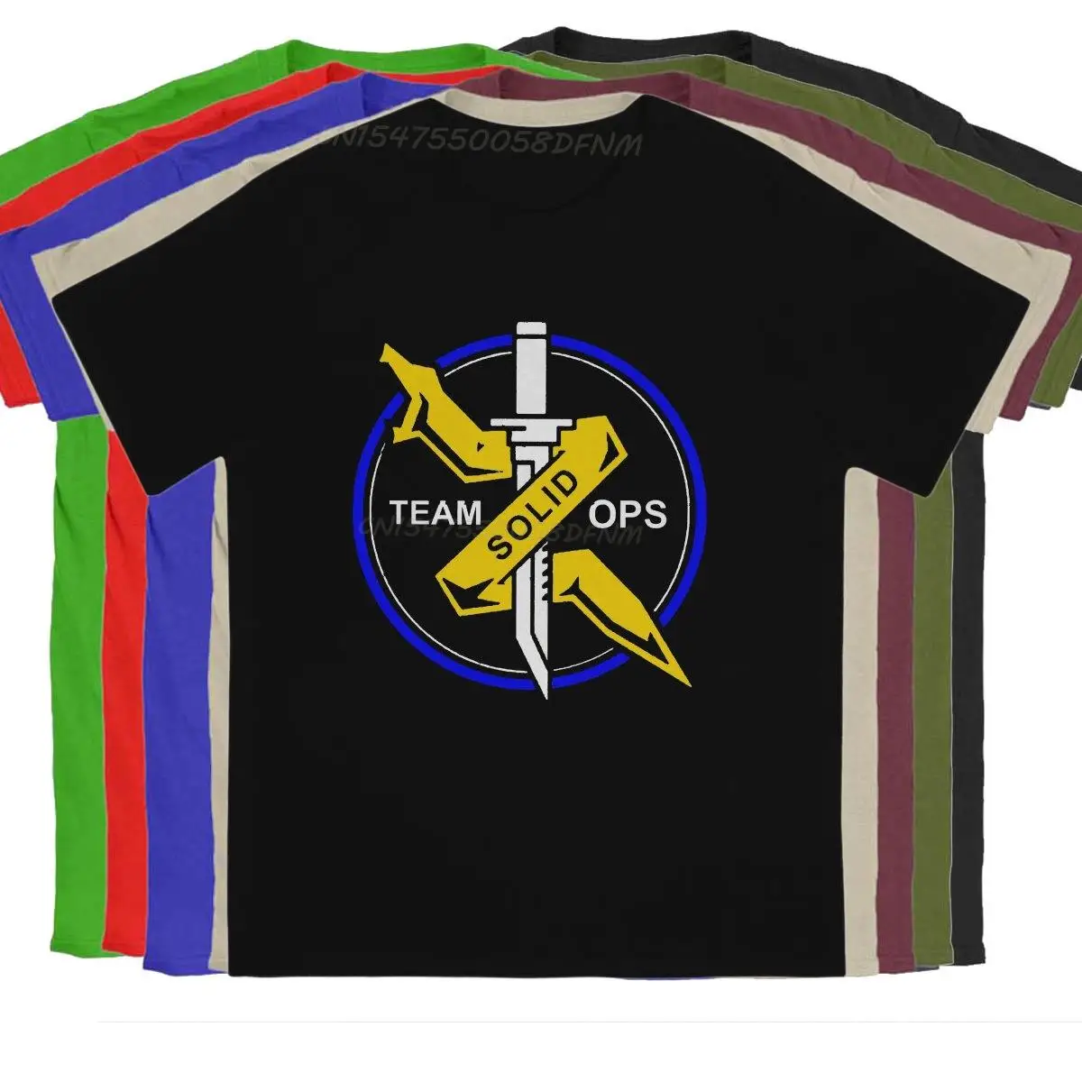 

Team Ops Online T-Shirt Men Metal Gear Solid V The Phantom Pain Vintage Cotton Tee Shirt Camisas Men T Shirts T-shirts Unique