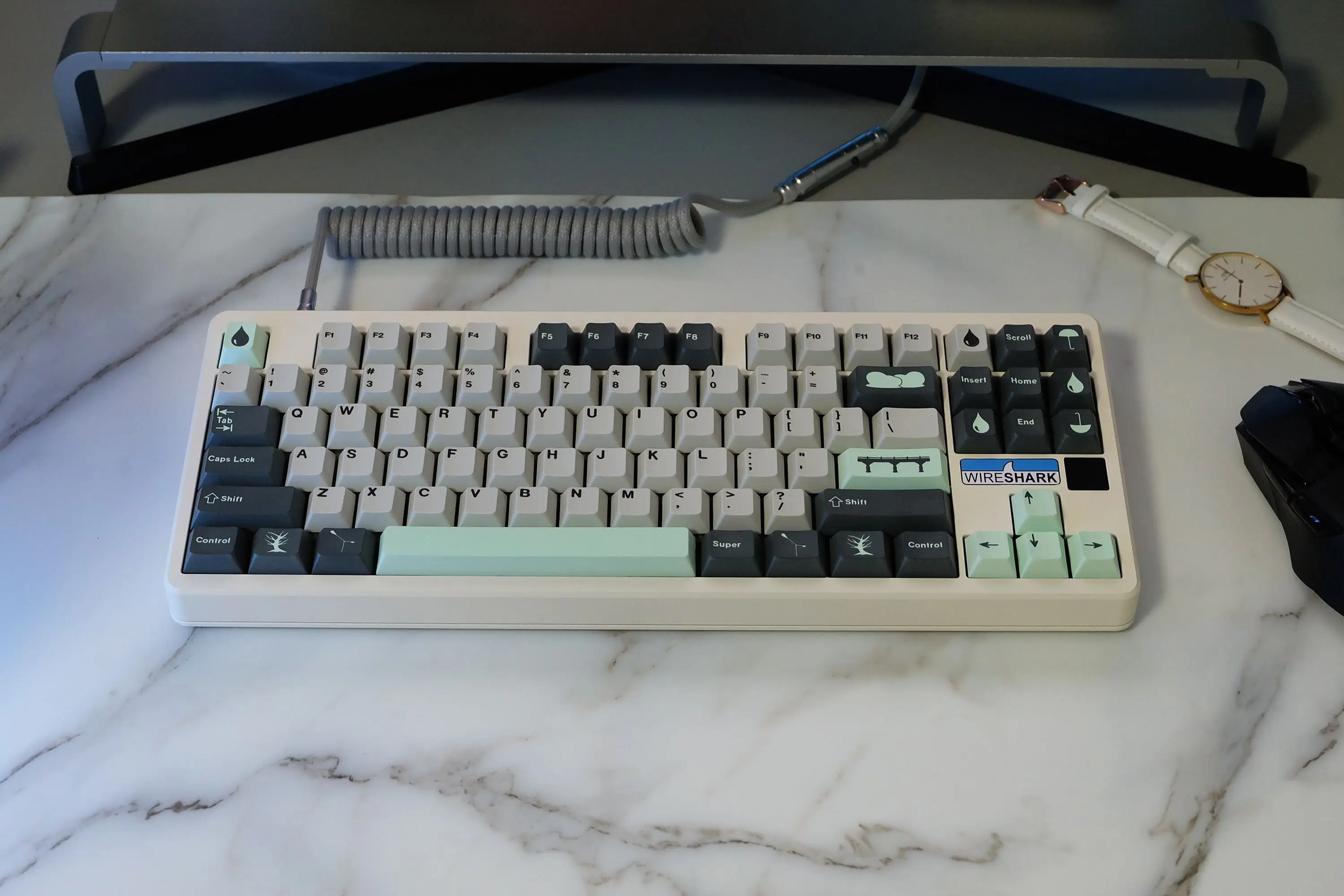 GMK Rainy Day 140-клавишные PBT оригинальные заводские высокосублимированные