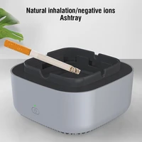 smokeless ashtray portable smoking tray cigar ashtrays outdoor weed accessories with air purify function desk ash tray