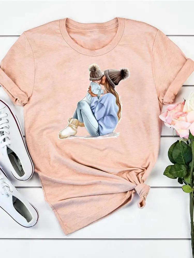 

Футболка женская летняя с коротким рукавом и графическим принтом, в стиле 90-х