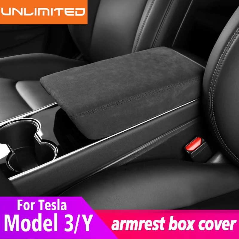 

Подлокотник для Tesla модель 3 модель Y автомобиля, кожаный, защитный