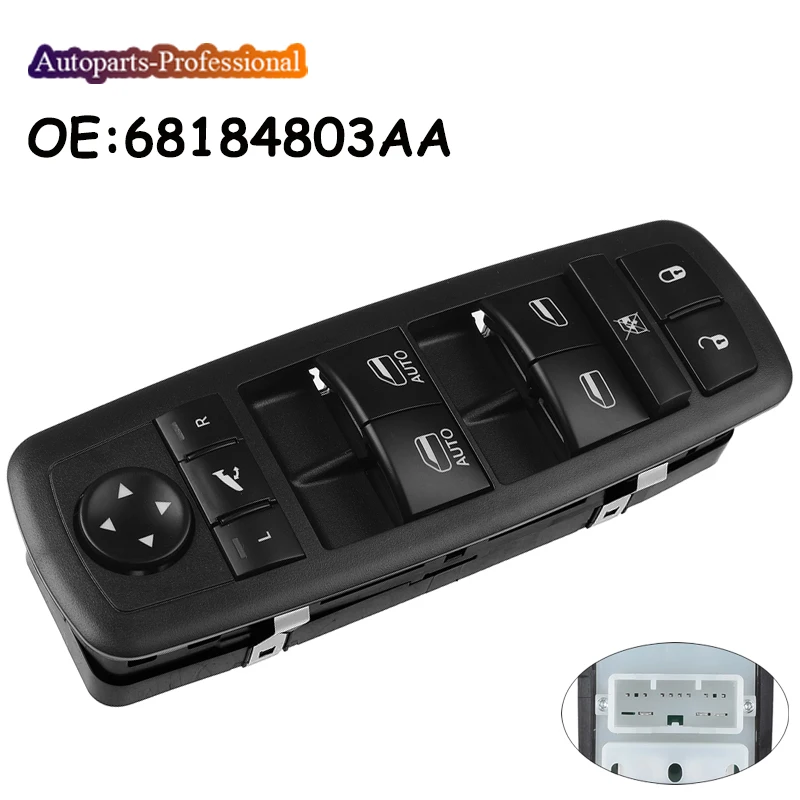 

New Electric Control Power Master Window Switch 68184803AA 68184803AC 68184803AB For Jeep Grand Cherokee 2014 2015 2016