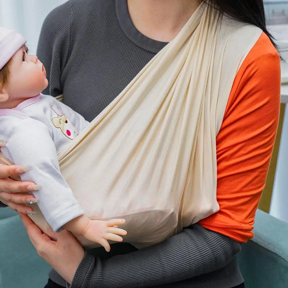 Baby Carrier Sling Wrap Adjustable Baby Wrap Soft Sling Single Shoulder Multifunctional Kids Carrier Belt Baby Carrier