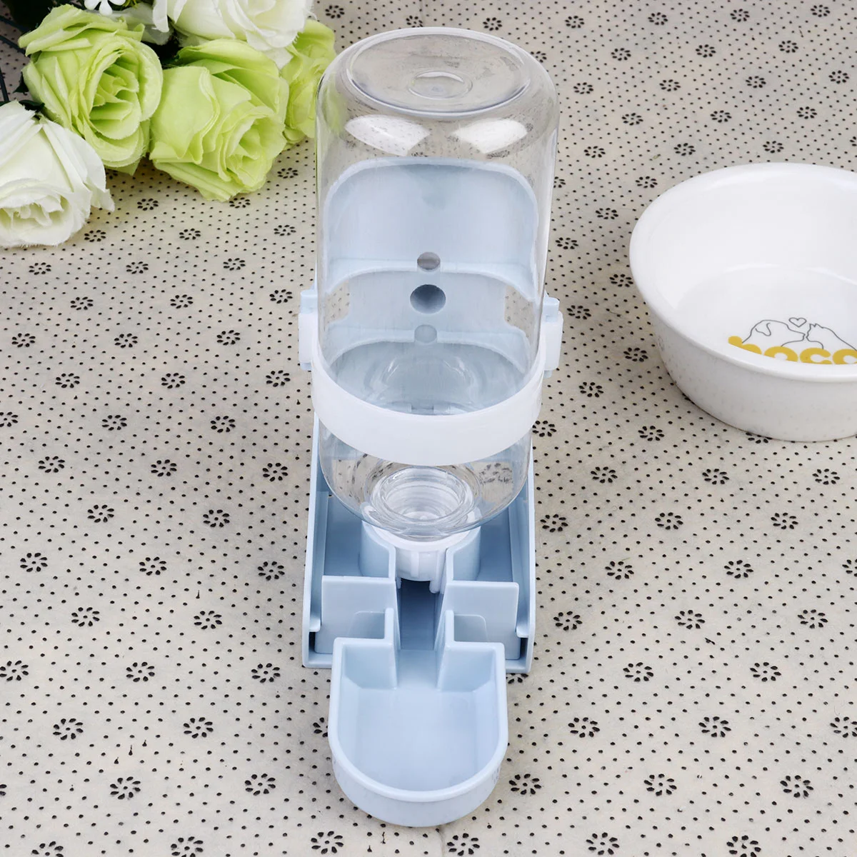 

Бутылочка для воды, кормушка для домашних животных, кролик, автоматическая миска, поилка для собак, кошек, автоматический диспенсер для морс...