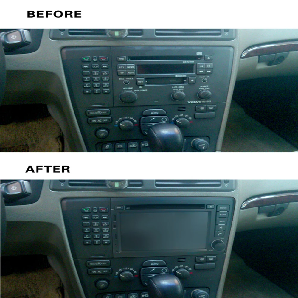 Автомагнитола 2 Din Coche Android 10 PX5 для VOLVO S60 V70 XC70 XC90 2000 2001 2002 2003 2004 GPS навигация 2Din