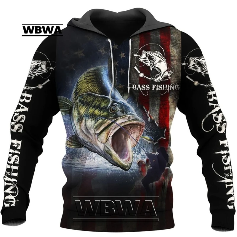 

WBWA New Fashion Animal Fishing Art Harajuku casual Tracksuit Funny 3D Print Hoodies/Sweatshirt/Jacket/Mens Womens -14