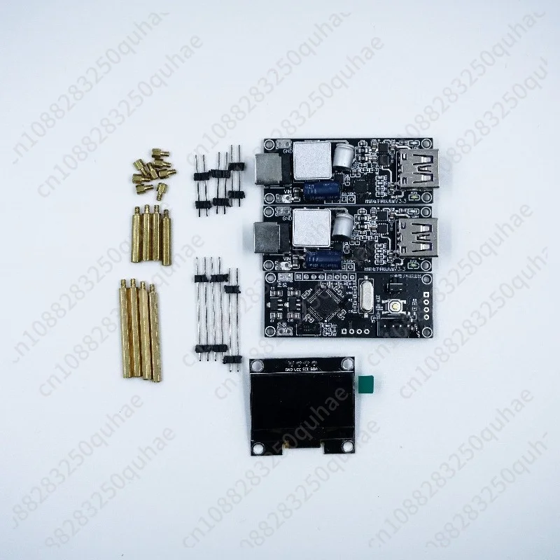Фото Плата быстрой зарядки PD 100W высокой мощности, модуль зарядки SW3518 с OLED-экраном №3