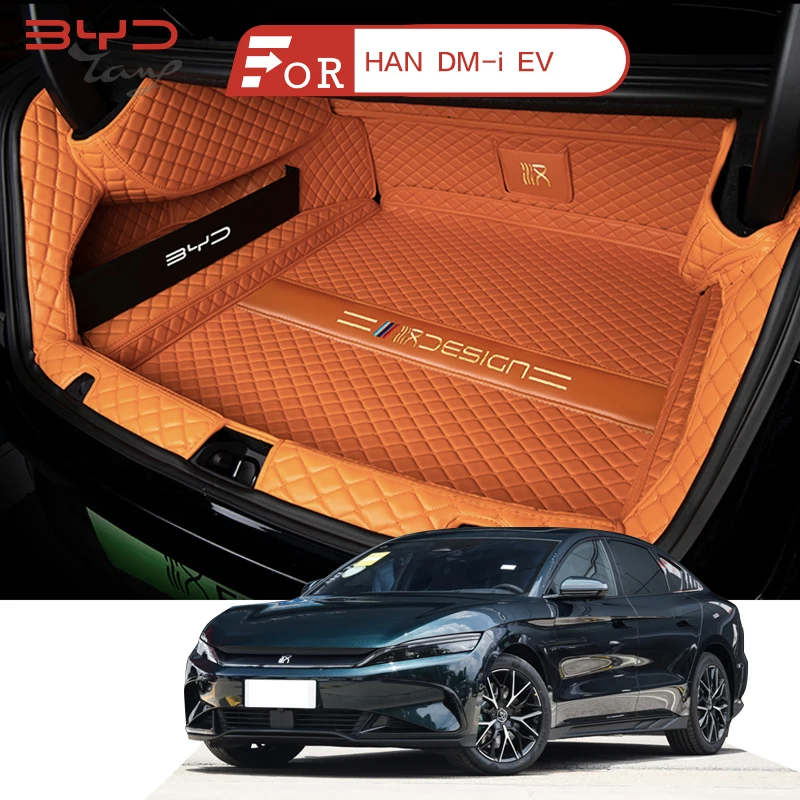 

For 2021 Model BYD HAN HANG MD-i EV Trunk Mat Full Surround Exclusive Tail Box Mat