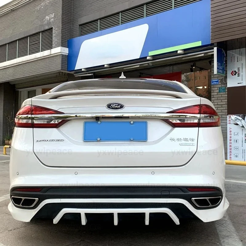 Задний спойлер для Ford Mondeo/Fusion 2013-2019 из АБС-пластика