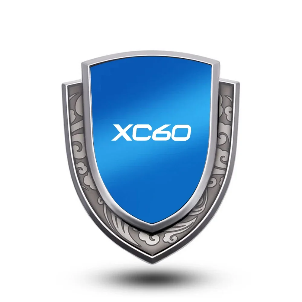 

Для Volvo S60 S90 XC60 XC90 автомобильный Стайлинг Автомобильная металлическая наклейка индивидуальный щит Автомобильная задняя искусственная эмблема значок наклейка