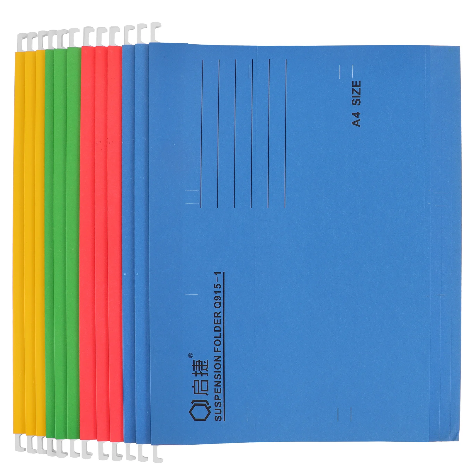 

Frame Office Supplies Document Container Folders Thickened Cabinet Colorful Bills Holder File Hanging