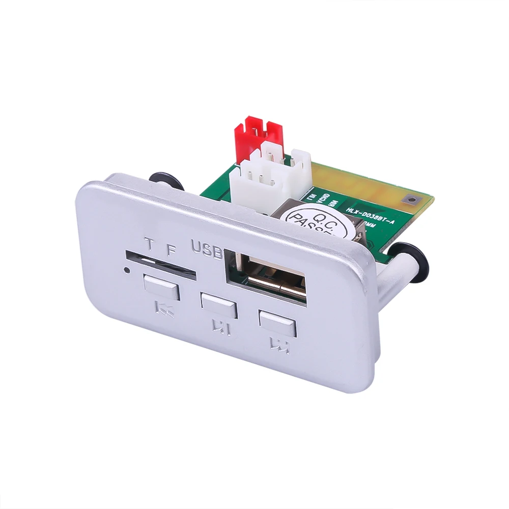 Автомобильный FM-радио модуль DC 12 В Bluetooth MP3 декодер плата Громкая связь