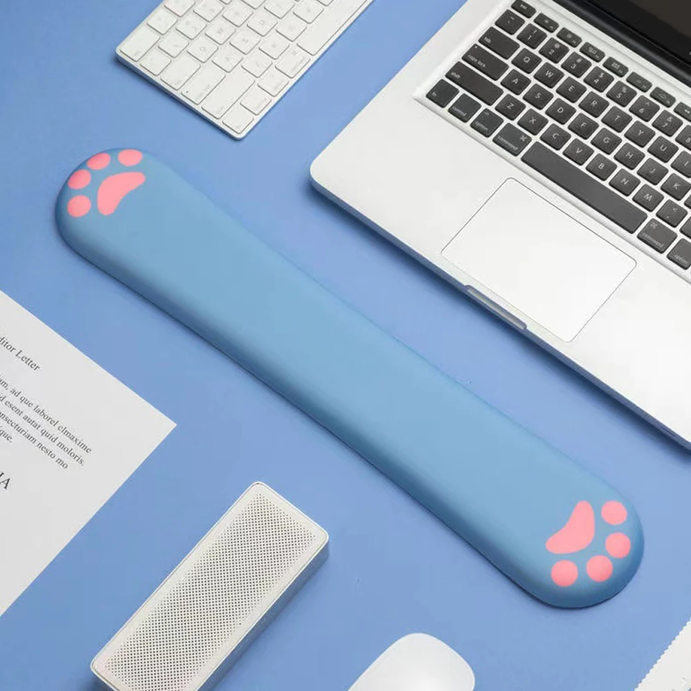 

Memory Foam Keyboard Mouse Wrist Rest Hand Support Set Ergonomic Mousepad Cushion Mat for Office Laptop Computer Typing Gaming