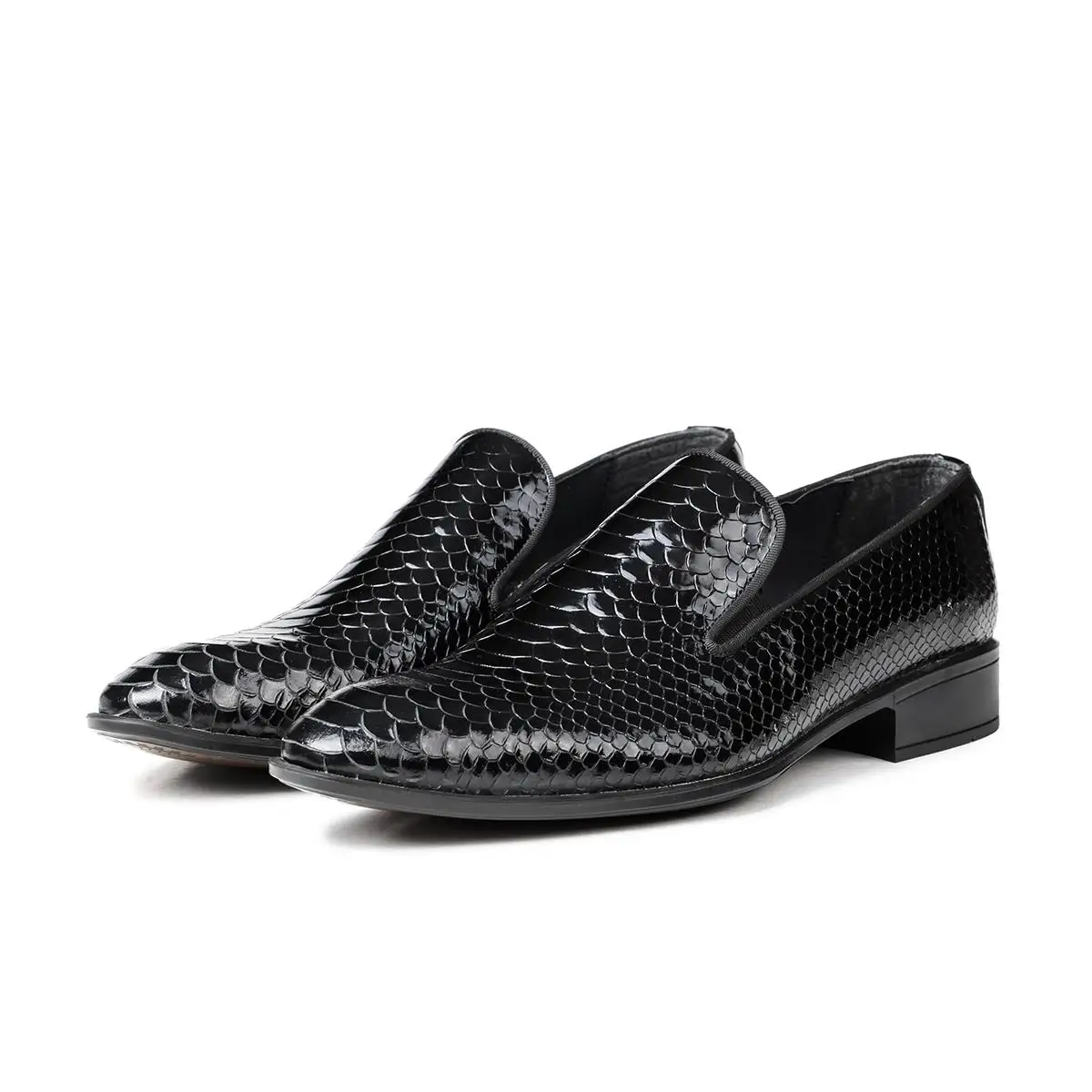 Ducavelli Alligator Genuine Leather Men  S Classic Shoes