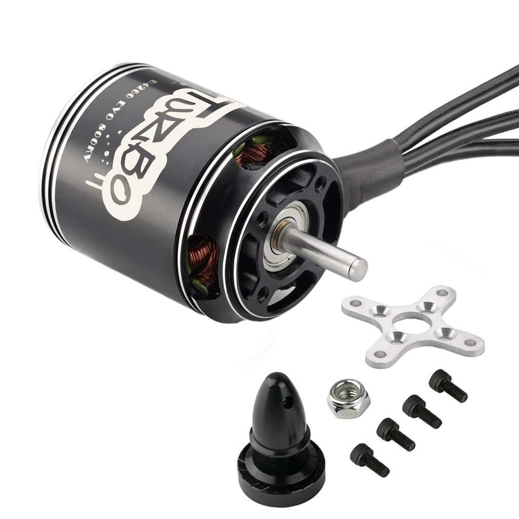 Радиоуправляемый бесщеточный двигатель FLASHHOBBY D4260EVO 4260 600KV 800KV для дрона
