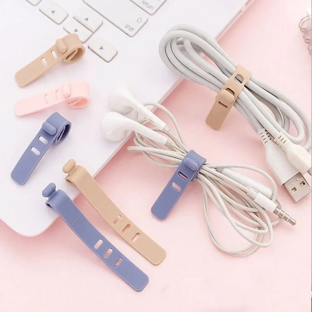 

10 шт., многоразовый органайзер для кабелей