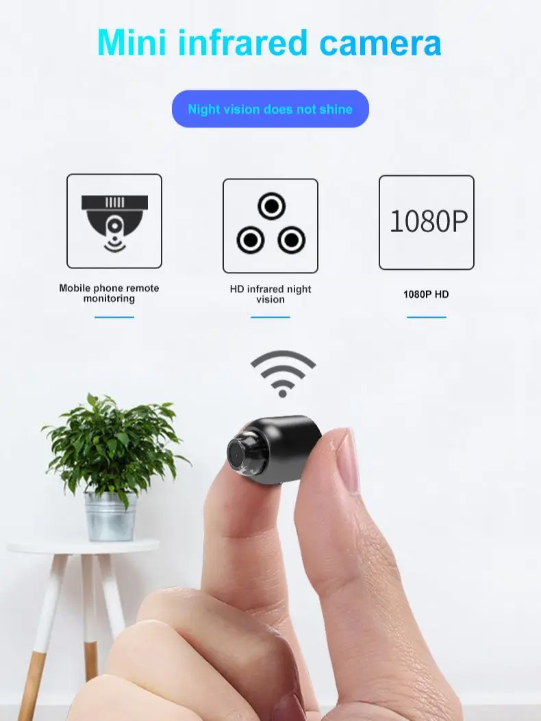 

Ip-камера HD 1080P, Wi-Fi, ночное видение