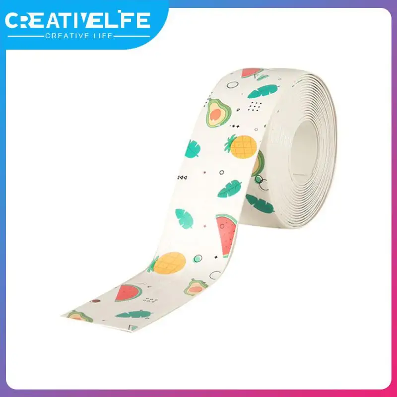 

Arbitrary Cropping Beautiful Seam Stickers Smoothness Kitchen Oil And Waterproof Strip Waterproof Mold Resistant Moisture-proof