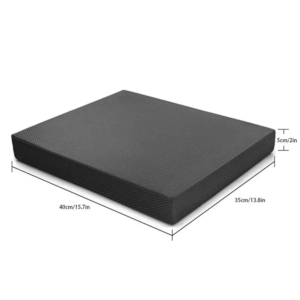 

Soft Balance Pad TPE Large Yoga Mat Stability Workout Knee Ankle Exercise Cushion Strength Training Physical Therapy