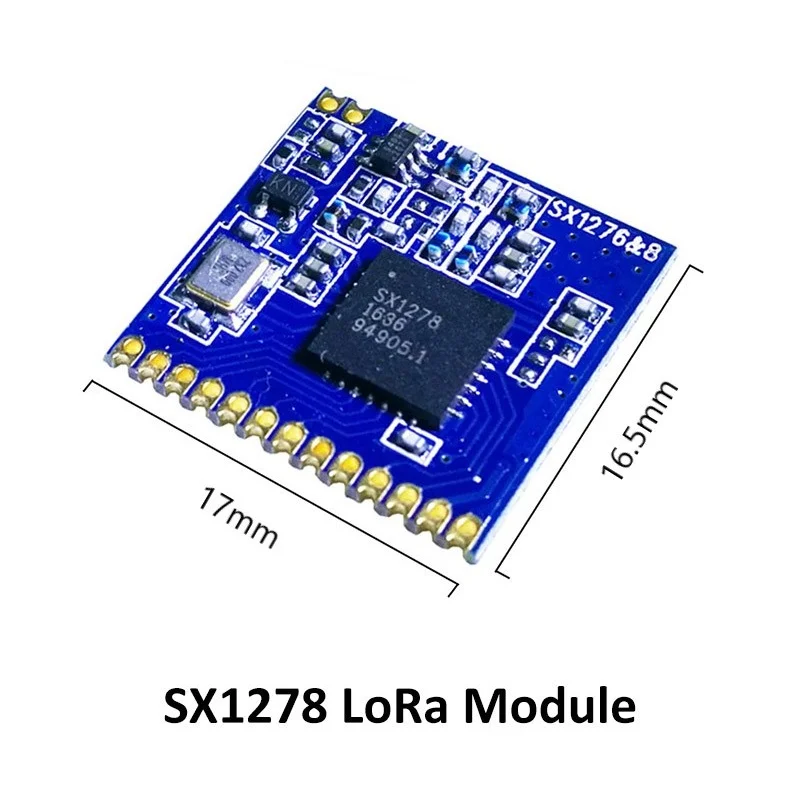 433mhz RF LoRa module 2pcs SX1278 PM1280 Long-Distance communication Receiver and Transmitter SPI LORA  IOT+2pcs 433MHz antenna