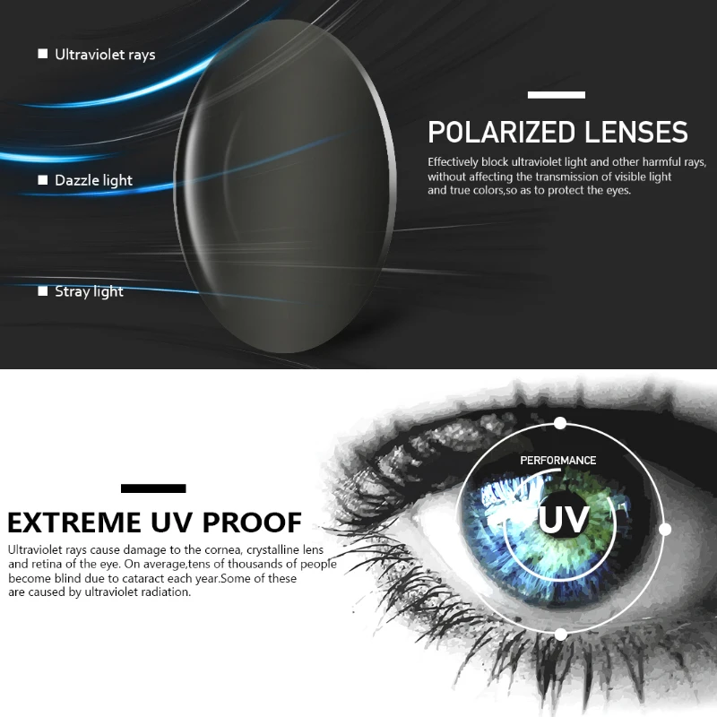 Мужские ультралегкие солнцезащитные очки-авиаторы с поляризацией для вождения