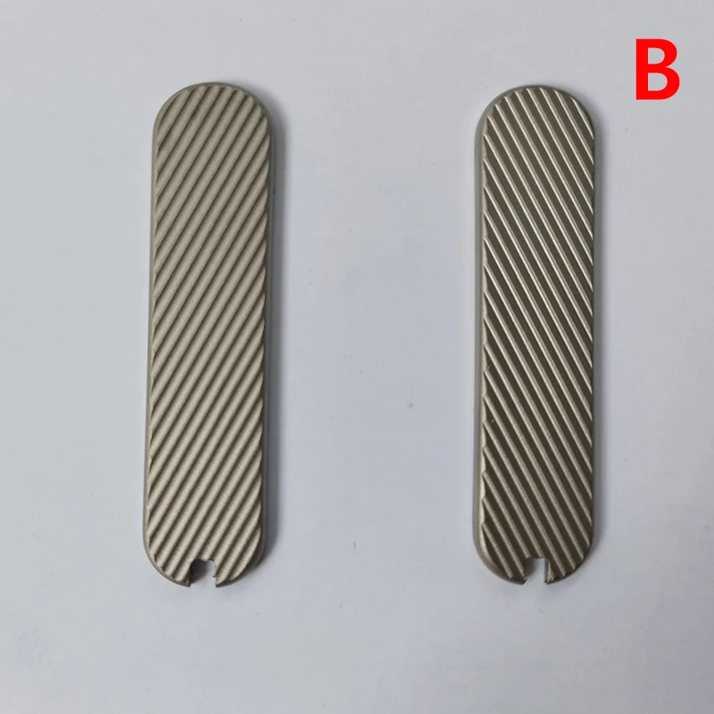 

2 шаблона, ЧПУ, титановый сплав, материал, рукоятка для ножа, ручные весы для швейцарских армейских ножей 58 мм, швейцарские, «сделай сам», аксессуары для изготовления