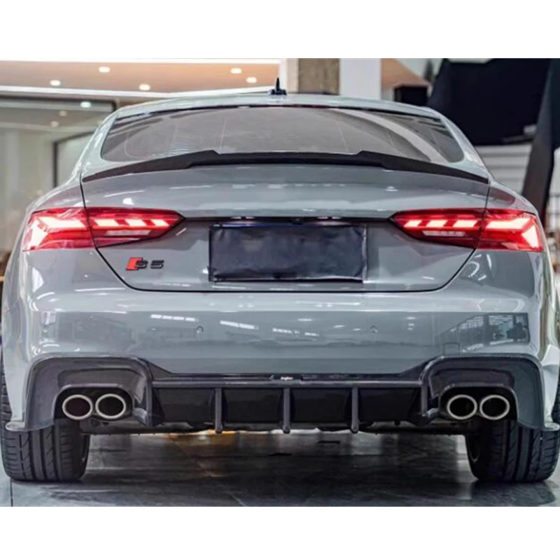 Спойлер из настоящего углеродного волокна аксессуары новый Audi A5 S5 Sedan 4-дверный