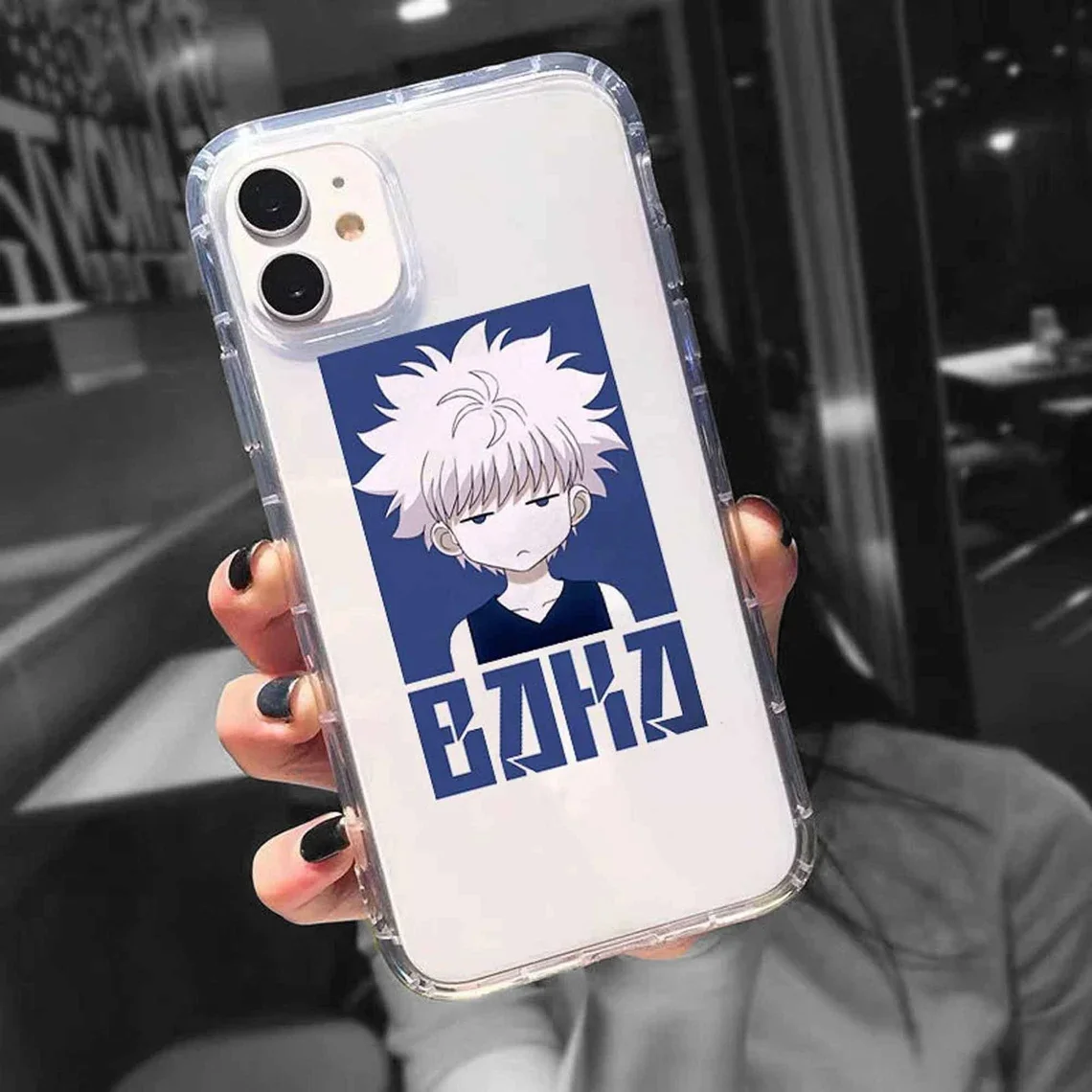 Чехол в стиле аниме HxH для iPhone 11 12 13 14 Pro XS Max XR X 6S 8 7 Plus Mini SE 2020 прозрачный мягкий