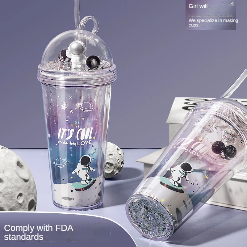 

Пластиковая чашка Alien для детей, 420 мл, с астронавтом