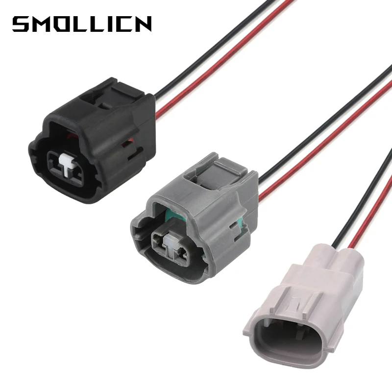 

1-50 Sets 2 Pin Male Female Automotive Wiring Connector 7283-7526-30 For Lexus Toyota VVT i Solenoid Connector 1JZ 2JZ 1UZ 3UZ