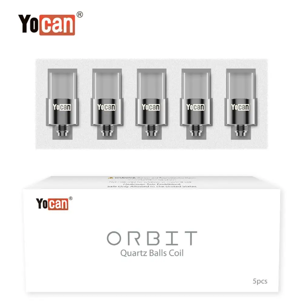 

10PCS YOCAN ORBIT Coil Head Quartz Material Portable Detachable And Replaceable Atomizing Core For Orbit Pen Kits