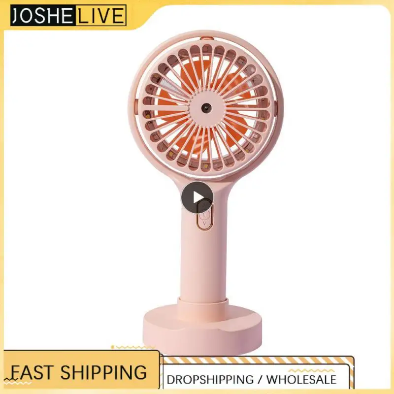 

Spray Mini Fan Usb Multi-function Fan Desktop Handheld Fan Outside Travel Artifact USB Rechargeable Desk Air Conditioner Cooler