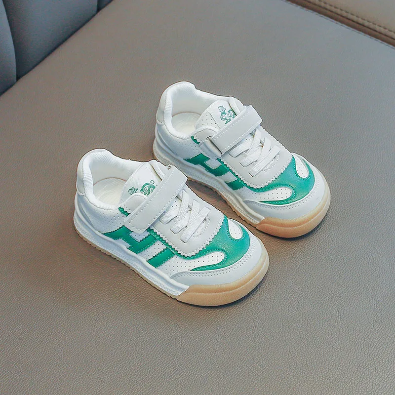 

Four Seasons Shoes for Girls Toddler Boy Shoes Kids Sneakers for Girls Off White Shoes Fashion Children Casual Shoes Size 23-34