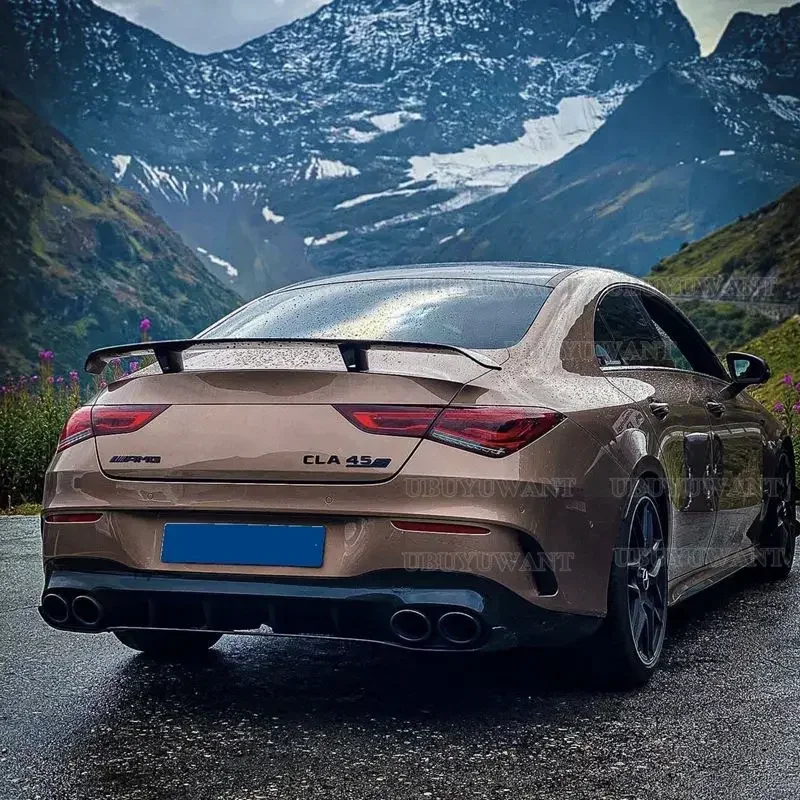 Задний спойлер багажника для Mercedes Benz C118 CLA Class 2019-2021 CLA180 CLA200 CLA250 CLA220 CLA35 45 ABS крыло