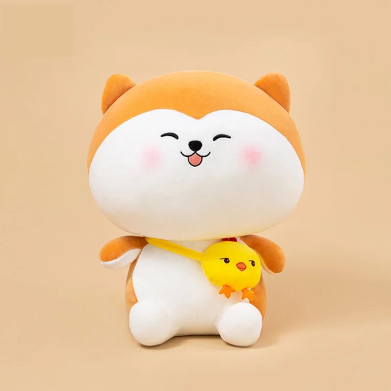 

1PC Husky Doll Shiba Inu Bun Plush Doll Creative Toys Husky Plush Toy Sleeping Pillow Christmas Gift Birthday Gift For Kids Toys
