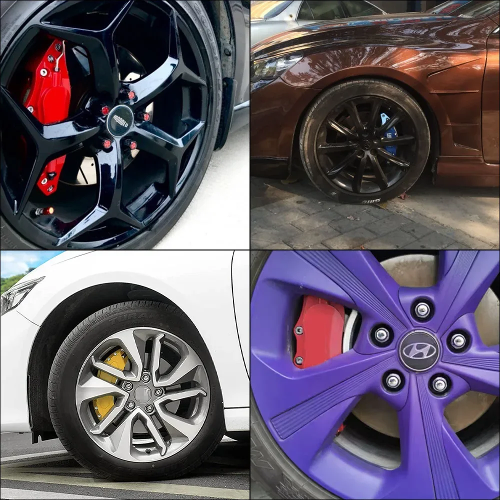 2 шт. крышка автомобильного суппорта из алюминиевого сплава крышки дискового