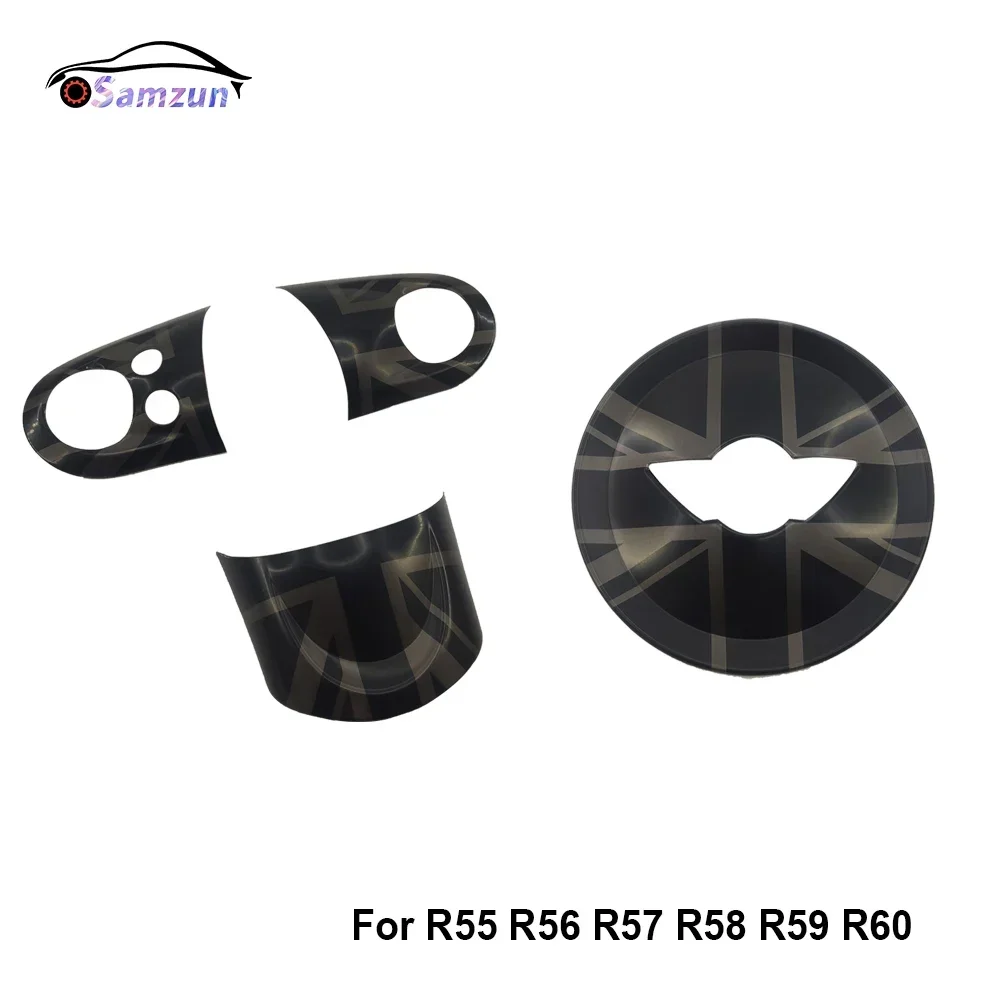 

Для MINI Cooper R55 R56 R57 R58 R59 R60 Clubman Countryman Панель рулевого колеса Кнопка Крышка Стайлинг Стикер Автомобильные аксессуары