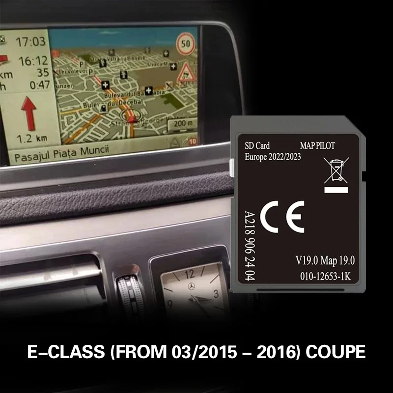 Карта V19 Pilot Europe 2023 Sat NAV