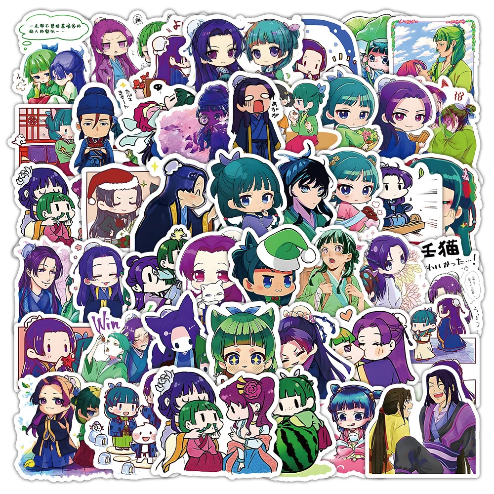 Наклейки Bandai с граффити красочные водонепроницаемые аниме-дизайны для ноутбуков