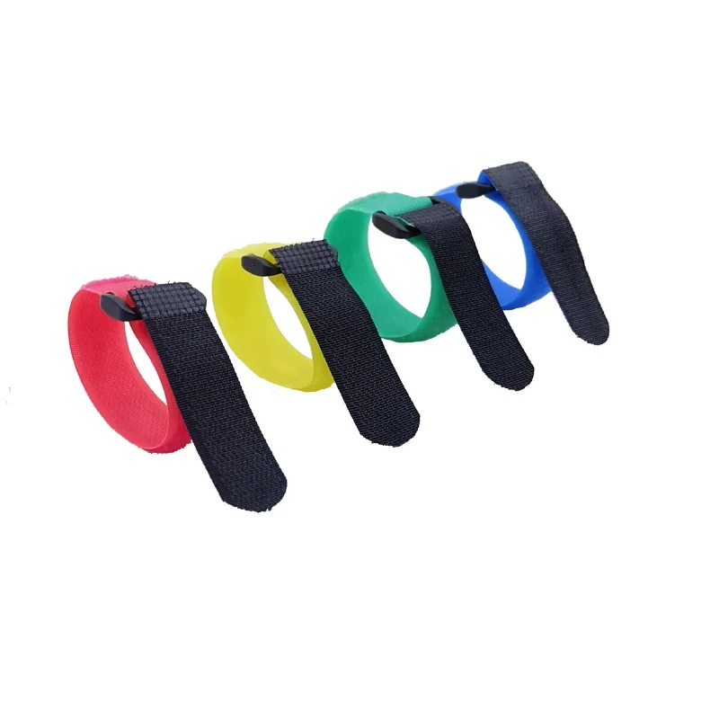 Многоразовые нейлоновые зажимы для кабелей 10 шт