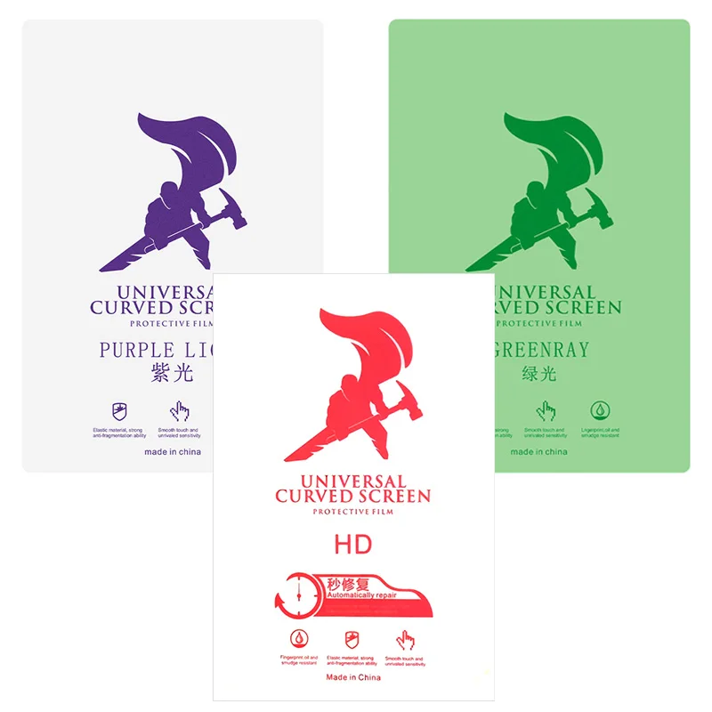 50pcs TPU Hydrogel Film For Phone Screen Protection For Auto Cutting Machine Flexible HD Frosted Anti-blueray Anti-peeping Film