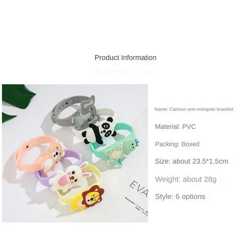 Часы от комаров носимые летние мультяшные эфирные масла физические часы с