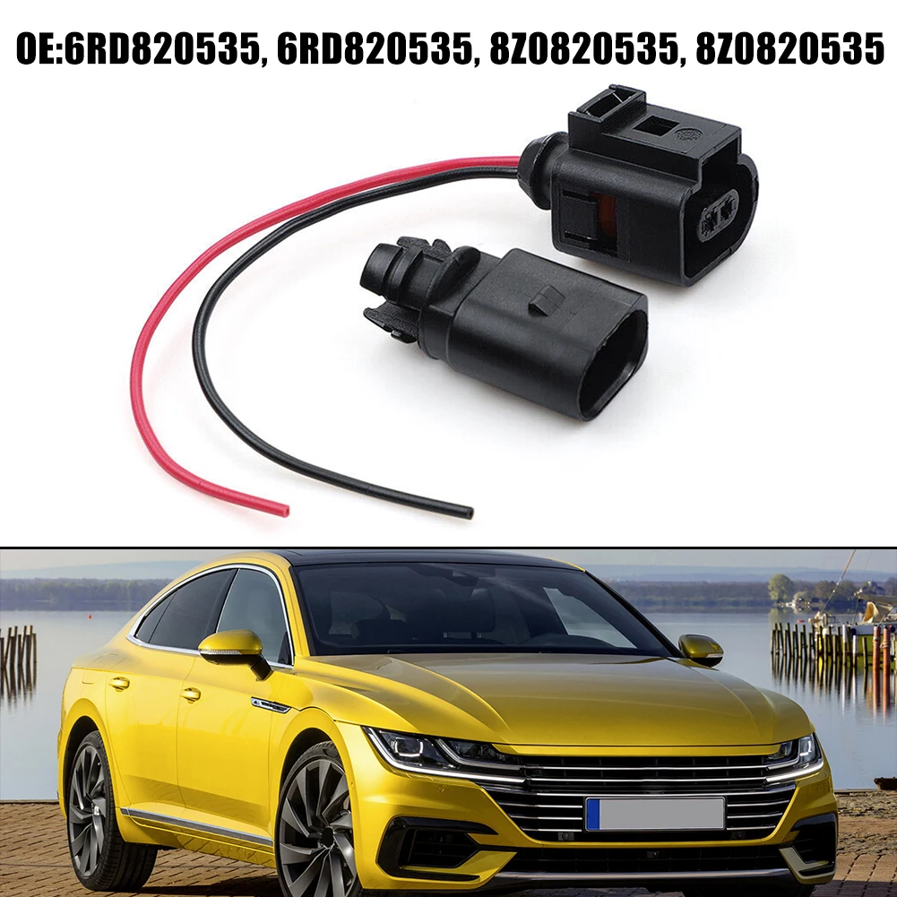 

Plug Temperature Sensor Black Temperature Sensor 6RD820535 8Z0820535 ABS Plastic+Metal Ambient W/ Plug Pigtail
