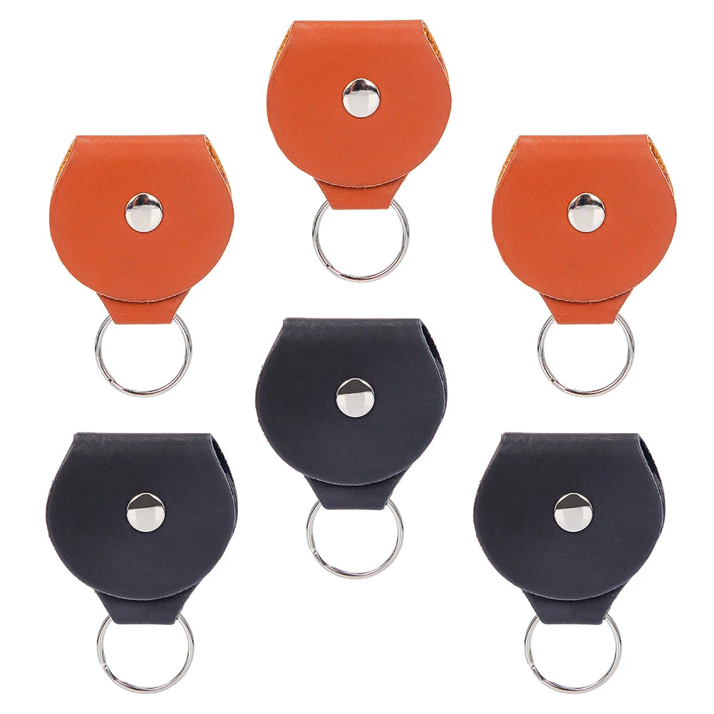 

6Pcs Professional Guitar Pick Holder Sturdy Guitar Pick Bag Hanging Plectrum Bag