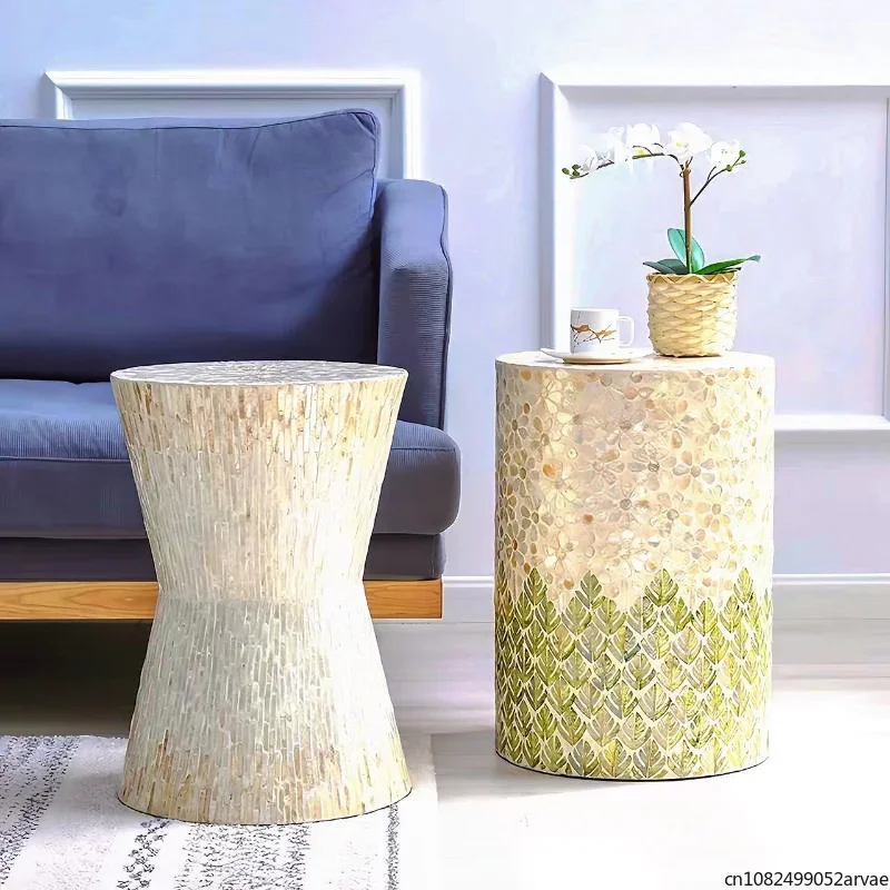 Простой журнальный столик в скандинавском стиле креативный приставной для